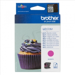 Tusz Brother LC123M magenta