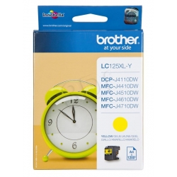 Tusz Brother LC125XLY yellow